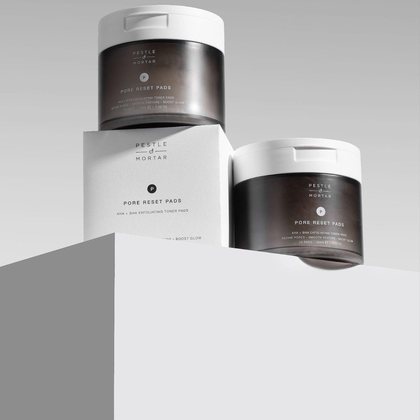 Pestle & Mortar Pore Reset Pads – tonerové tampóny s AHA a BHA kyselinami