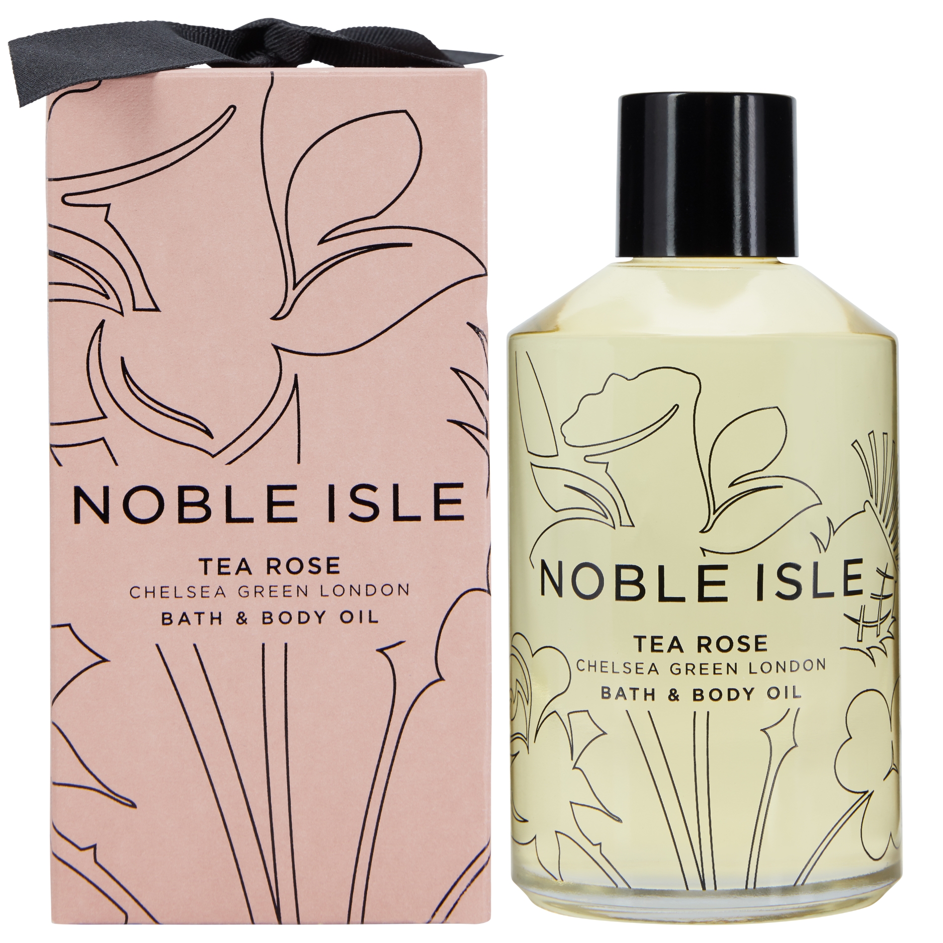Noble Isle Tea Rose koupelový a tělový olej