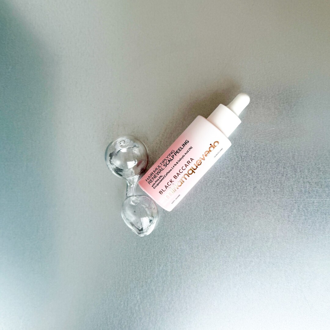 Miriam Quevedo Black Baccara Renewal Scalp Peeling v růžové lahvičce