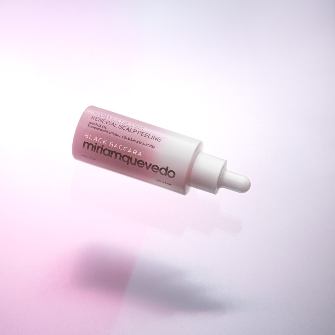 Miriam Quevedo Black Baccara Hair Multiplying Renewal Scalp Peeling s kapátkem