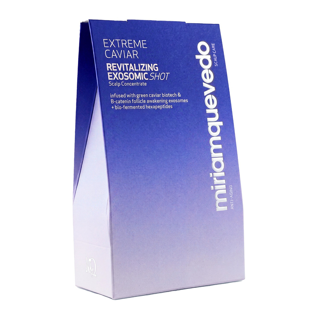 Balení Miriam Quevedo Extreme Caviar Revitalizing EXOSOMIC SHOT Scalp Concentrate