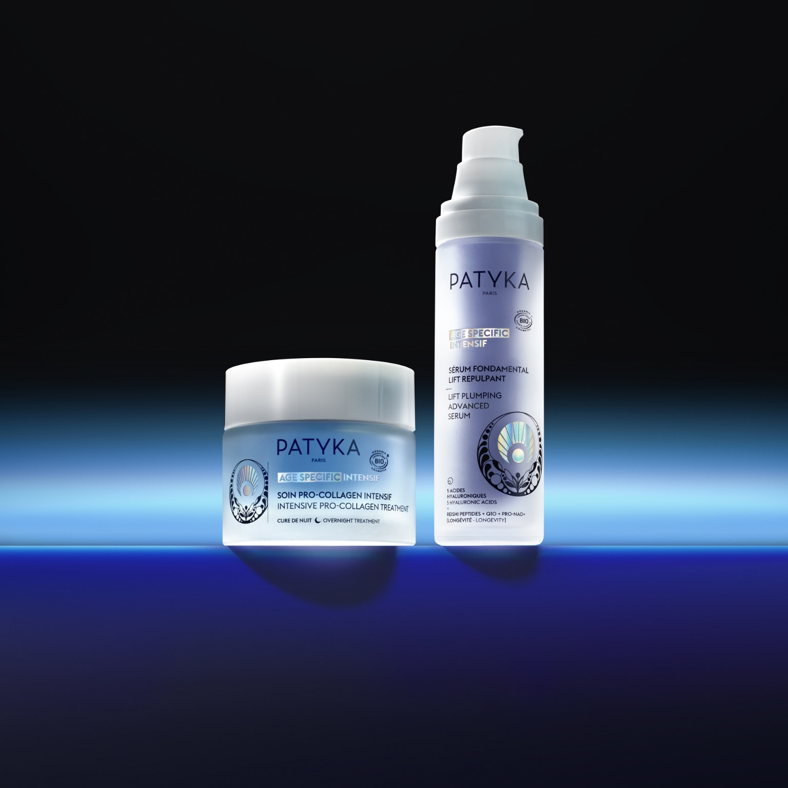 PATYKA Intensive Pro-Collagen Treatment společně se sérem Lift Plumping Advanced Serum