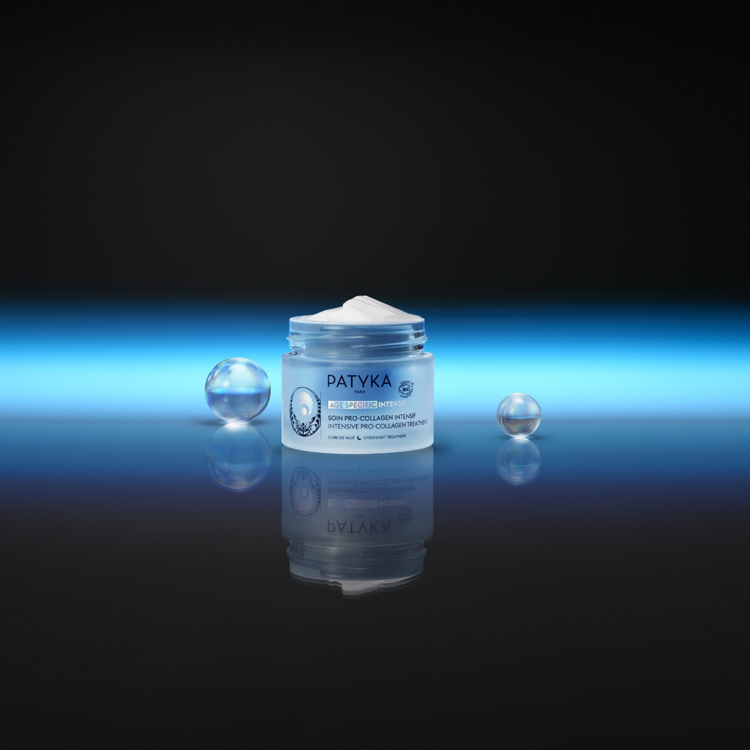 Otevřený kelímek noční péče PATYKA Intensive Pro-Collagen Treatment