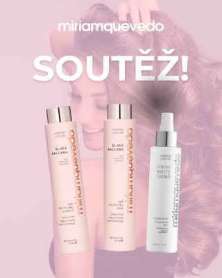 ✨ Soutěž o 3 balíčky prémiové vlasové péče Miriam Quevedo! ✨ Protože krásné vlasy začínají stejně jako krásná pleť - u...