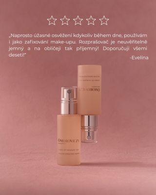 Topná sezóna je v plném proudu, ale suchý vzduch pleti neprospívá. Osvěžující mlha na obličej od Omorovicza udrží vaši...