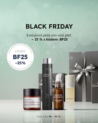 Vaše pleť si zaslouží jen to nejlepší. 🤍 Pouze během Black Friday nabízíme -25 % na produkty prémiové péče. Sleva se...