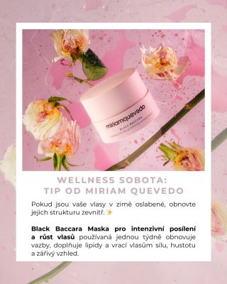 Silnější, hustší a zářivé vlasy i v zimě. 💗 Maska pro intenzivní posílení a růst vlasů Miriam Quevedo obnovuje vlasové...